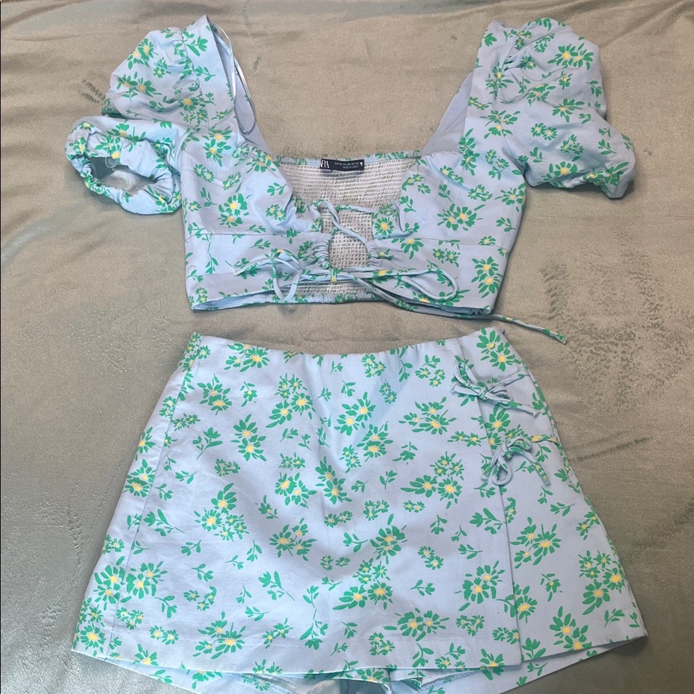 Zara Floral Matching Set - Picture 3 of 5